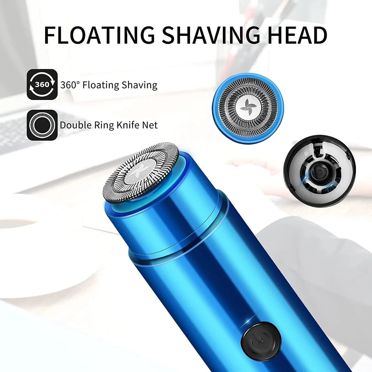 Maxtop Mini Shaver for Hair and Beard Use Unisex Shaver Professional Shaver